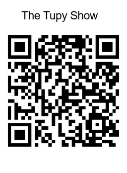 PayPal QR Code for The Tupy Show donations